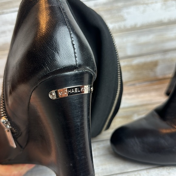 Michael Kors Black Heeled Boots - Picture 14 of 14